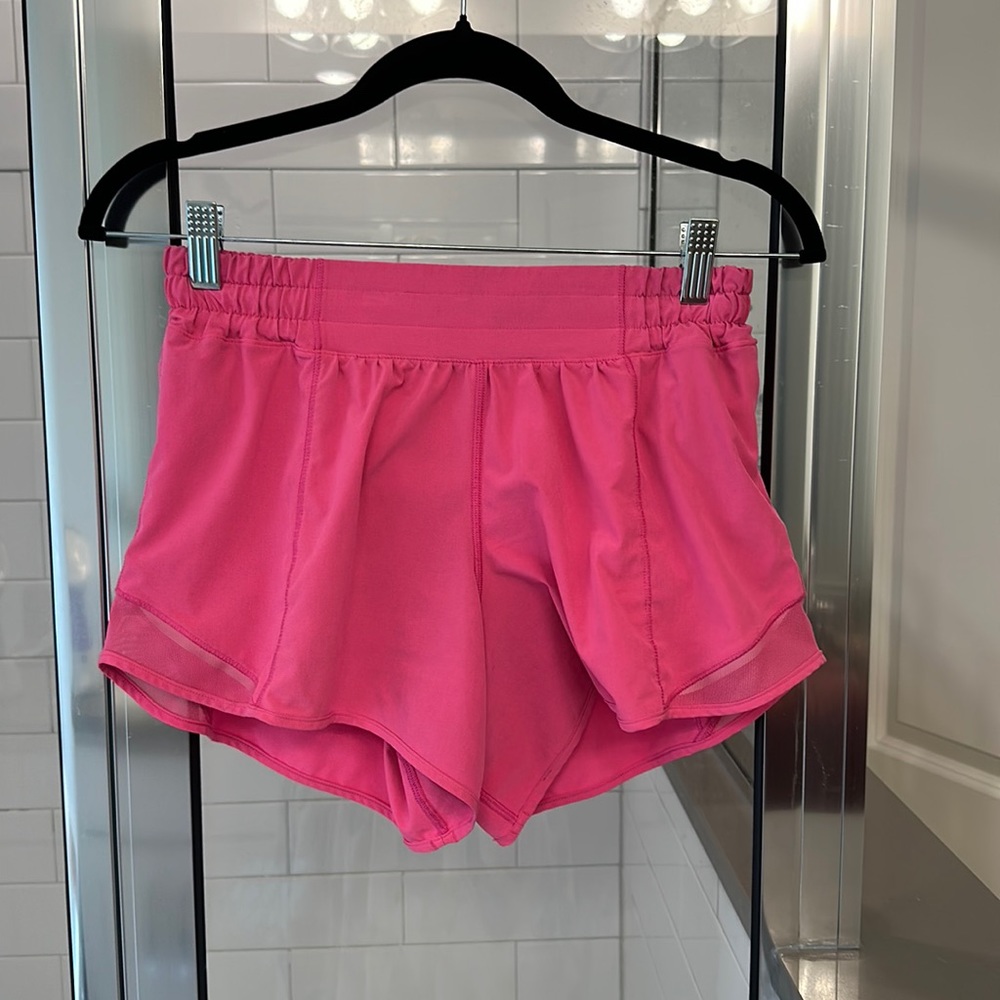 SONIC PINK lululemon shorts